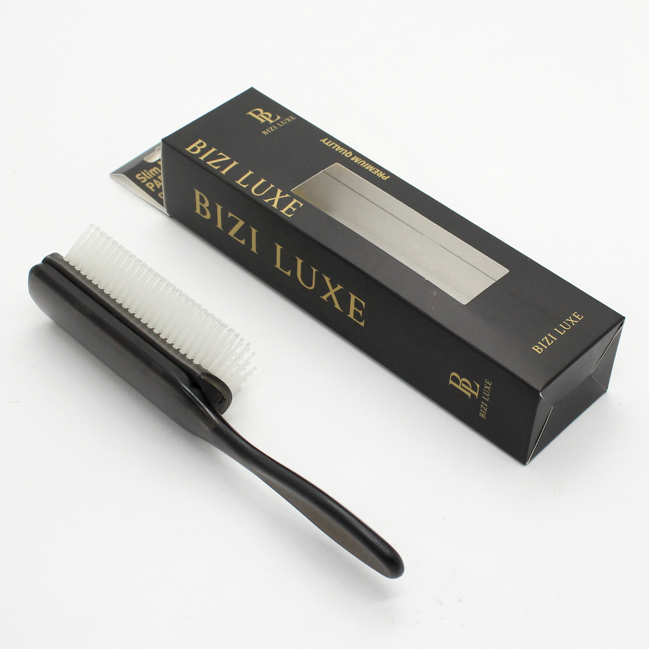 BiziLuxe Wooden Paddle Brush 2