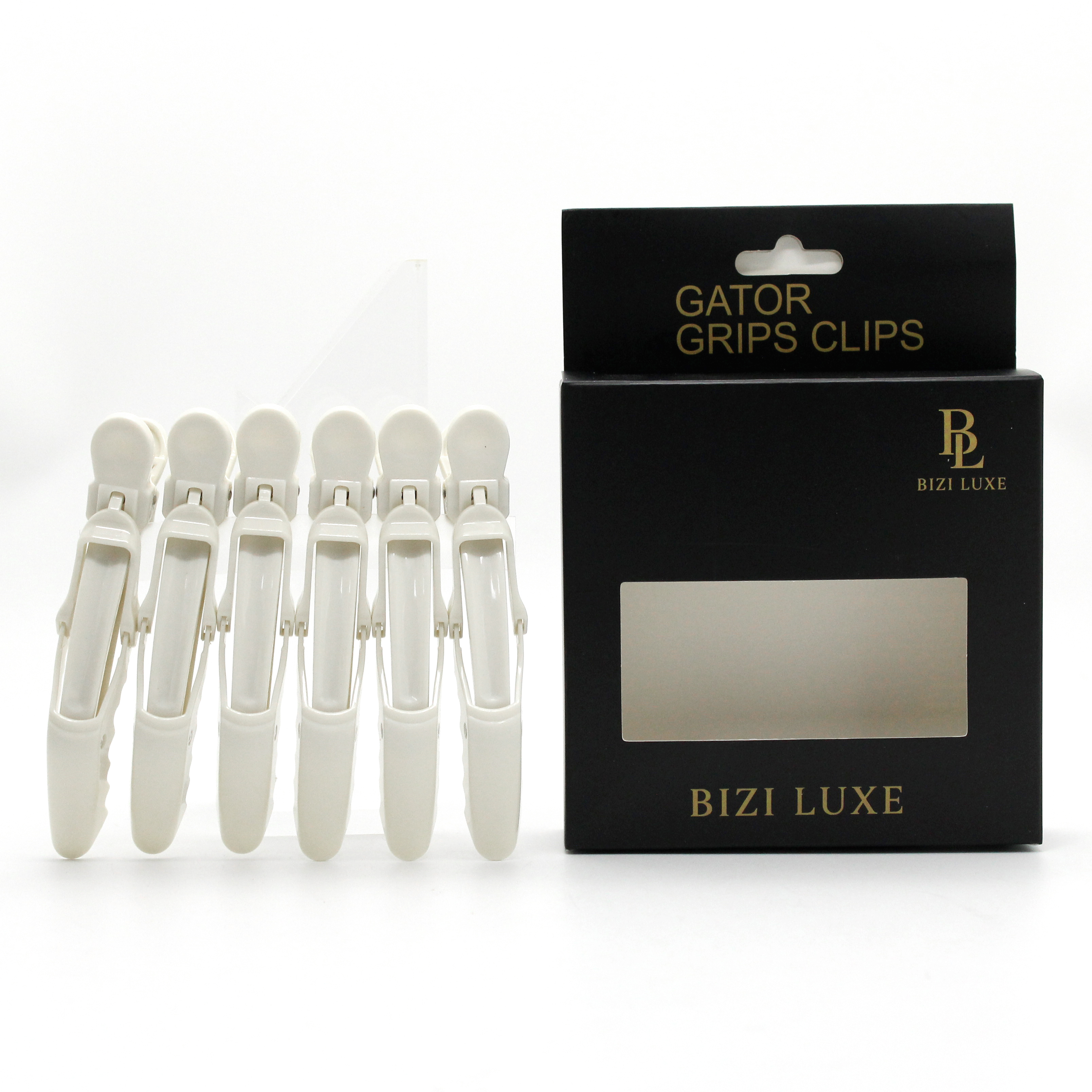 BiziLuxe Gator Grip Clips – Abteilclips für Extensions 2
